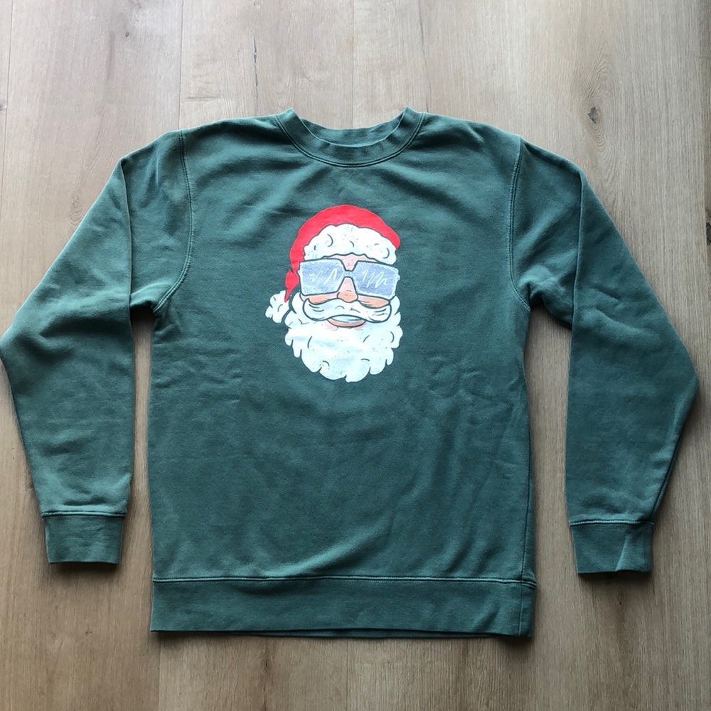 Mallory Ervin Living Fully Ugly Santa Sweatshirt